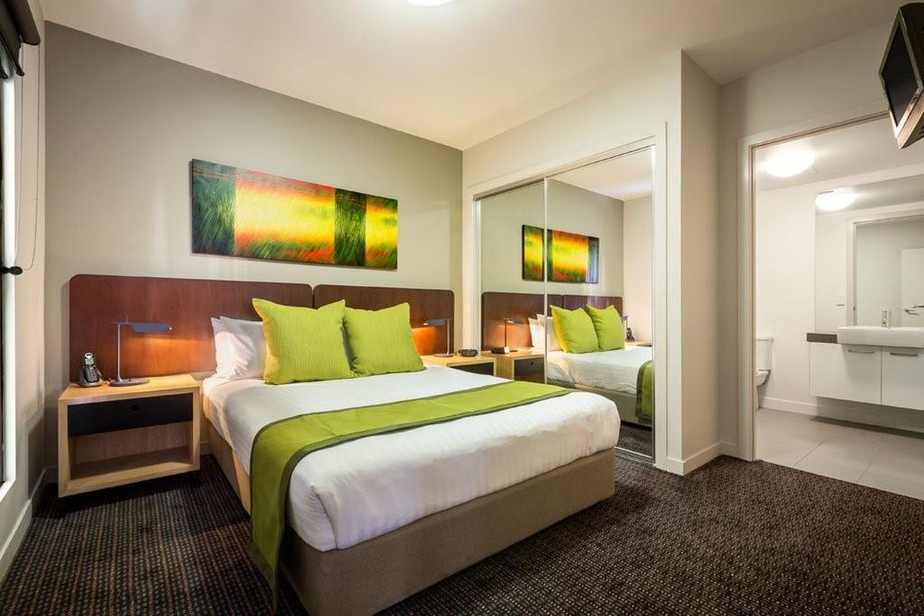 Quest Docklands Aparthotel Melbourne Quarto foto