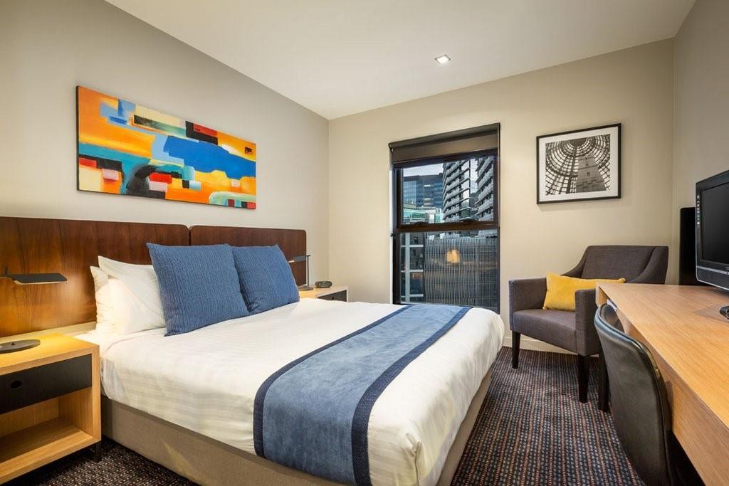 Quest Docklands Aparthotel Melbourne Quarto foto