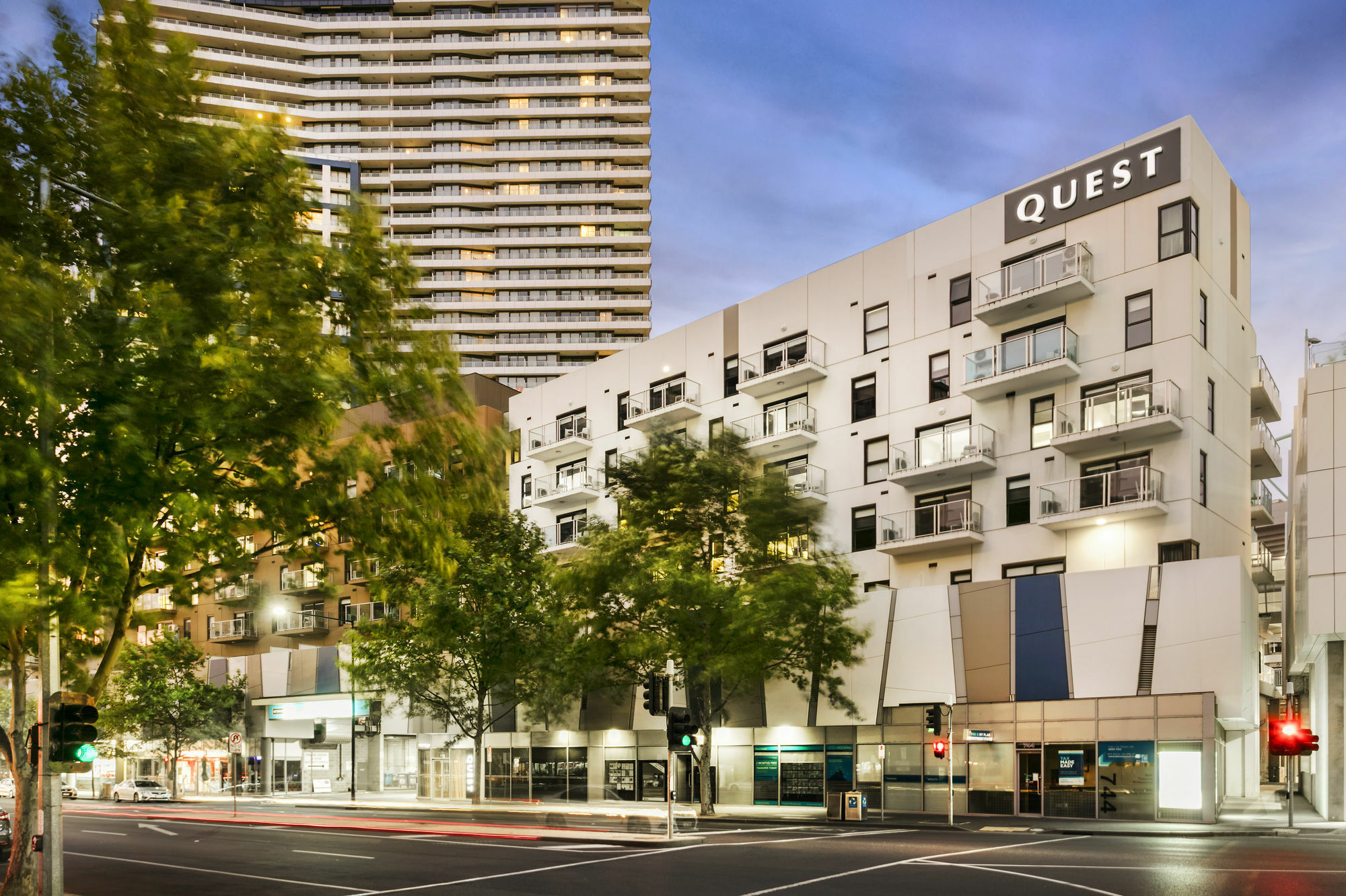 Quest Docklands Aparthotel Melbourne Exterior foto
